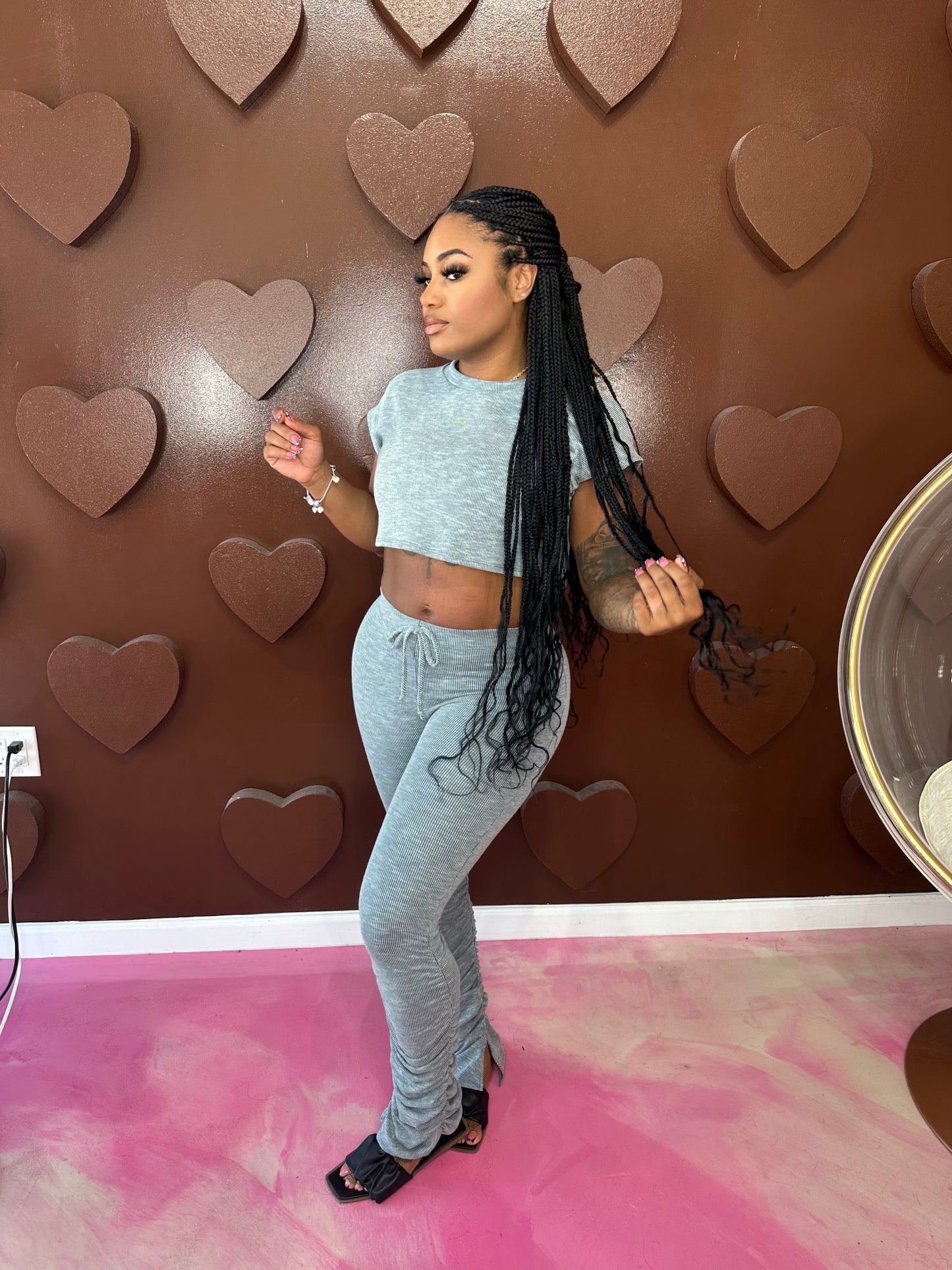 Kei Kei 2 Piece- Gray