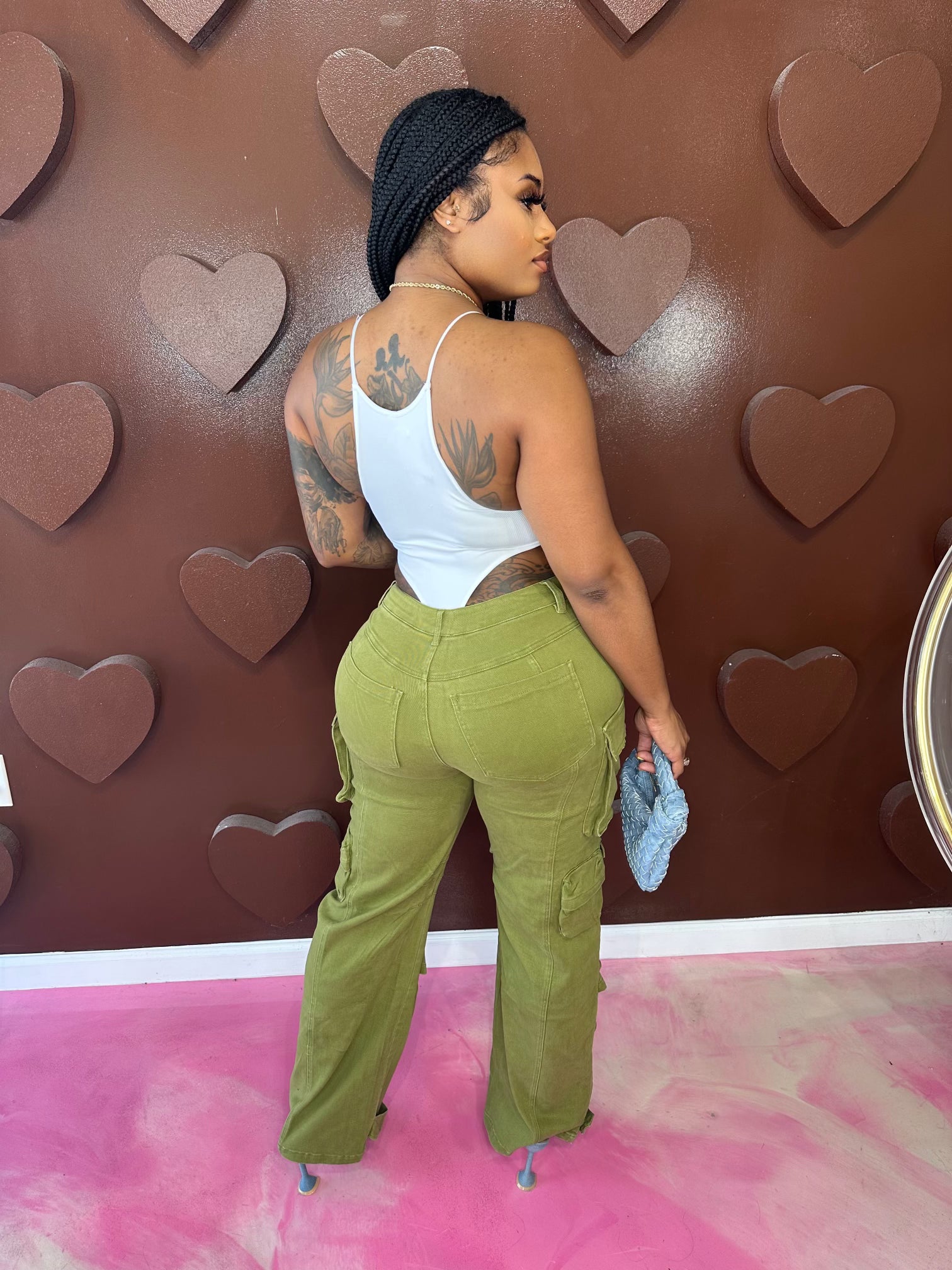 Perfect Cargo's- Olive Green