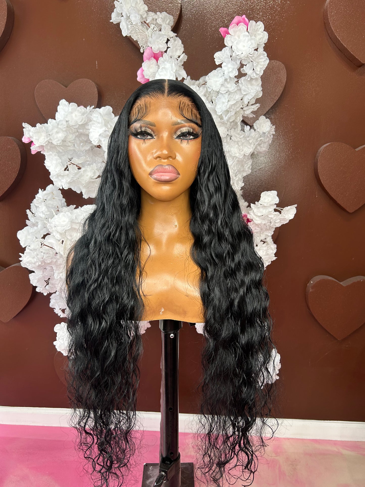 PRE-ORDER: J'Nice Signature Custom Wig: Simone Deep Wave (side part)