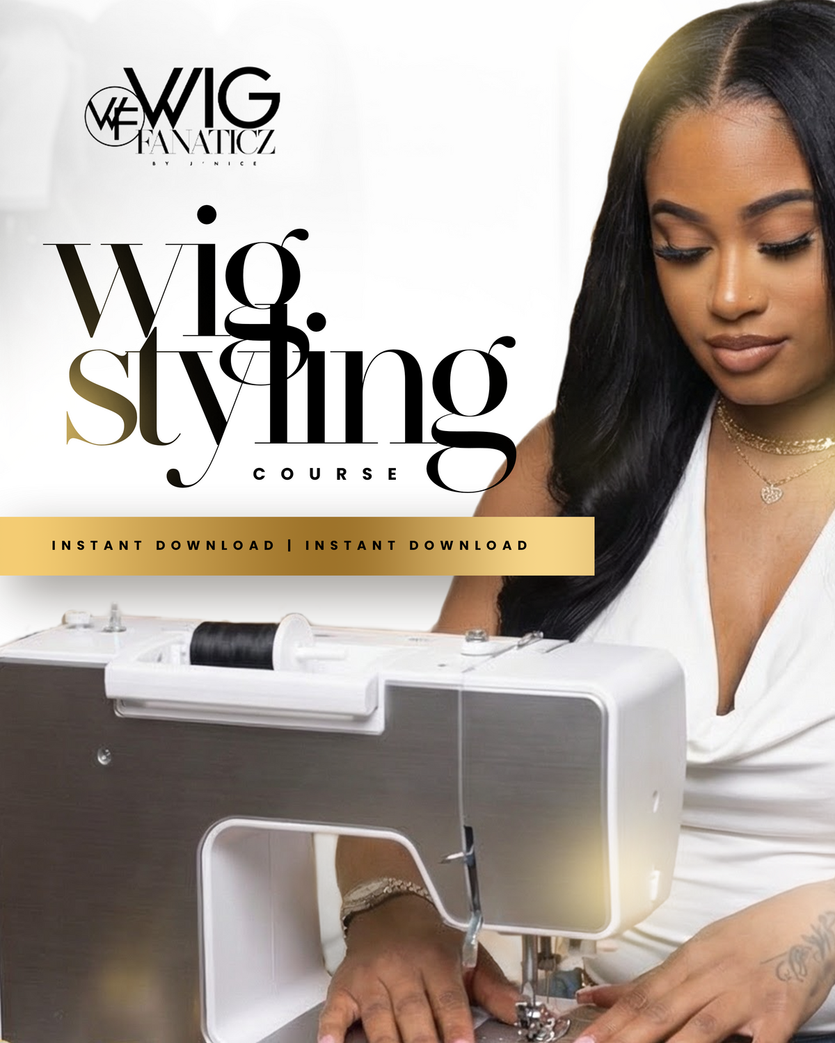 Wig Styling Course (Instant Download) – WigFanaticz